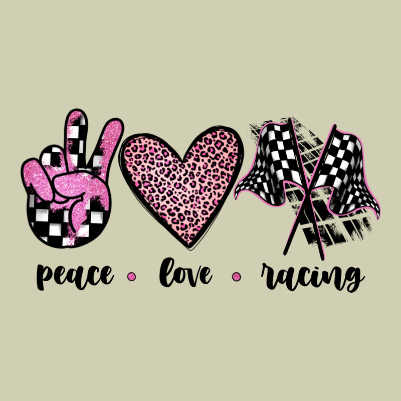 Peace Love Racing Heavy Core Tee by JahusDesignShop | Teevron