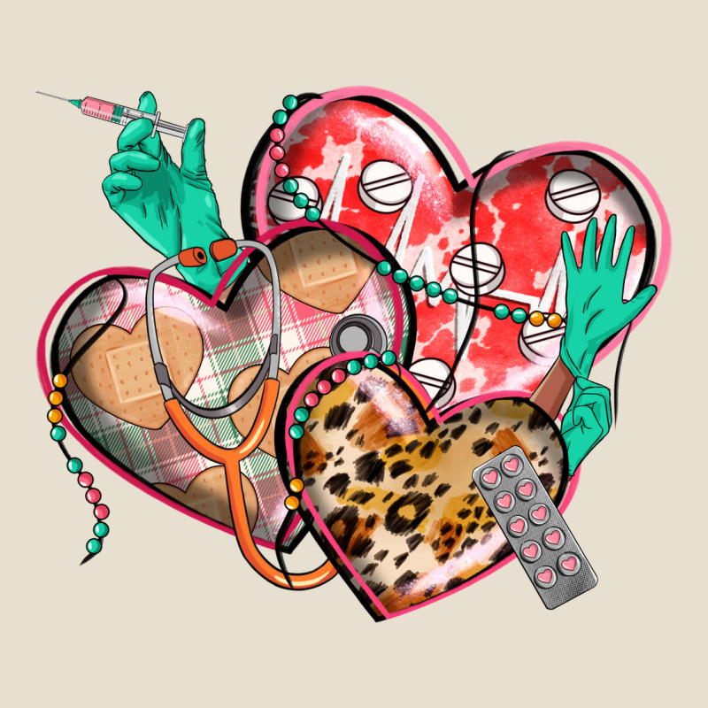 Nurse Hearts Urban Heavy Tee by CowGirlArtShop | Teevron