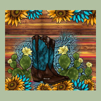 Boot Cactus Sunflower Gemstone Urban Hoodie | Teevron