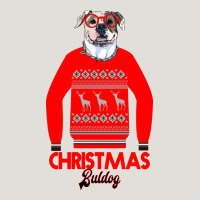 Christmas Buldog Heavy Core Tee | Teevron