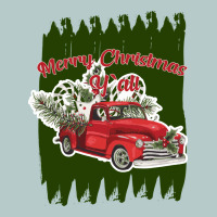 Merry Christmas Y'all Truck Heavy Core Tee | Teevron