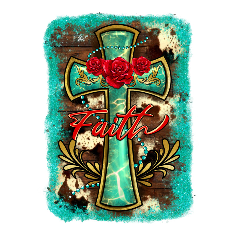 Cross Faith Background Premium Sweatshirt by BarkalooDesign | Teevron