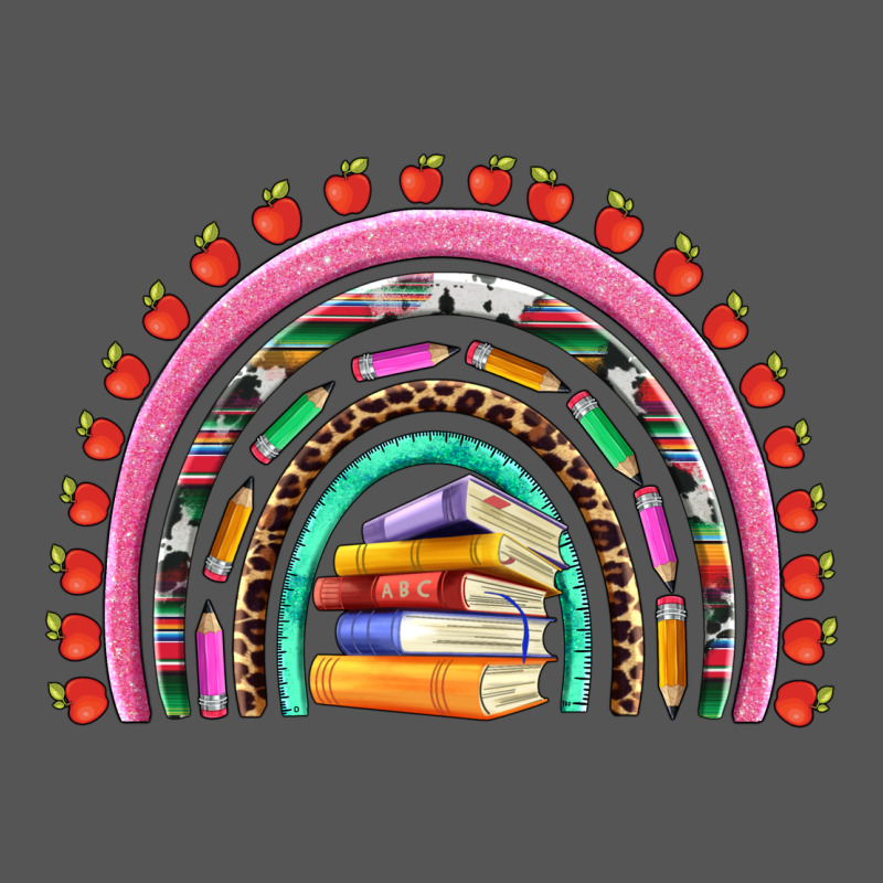 Teacher Pen Apple Books Rainbow Zipper Hoodie by Artiststas | Teevron