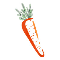 big carrot costume cute easy vegetable halloween gift | Teevron