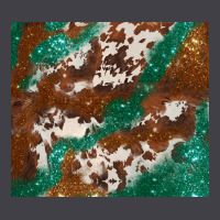 Brown Cowhide Glitter Heavyweight Hoodie | Teevron