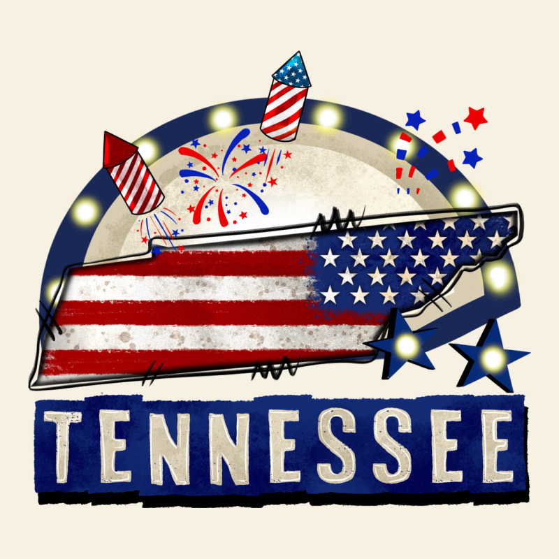 Tennessee 4th Of July Vintage Tee by CowGirlArtShop | Teevron