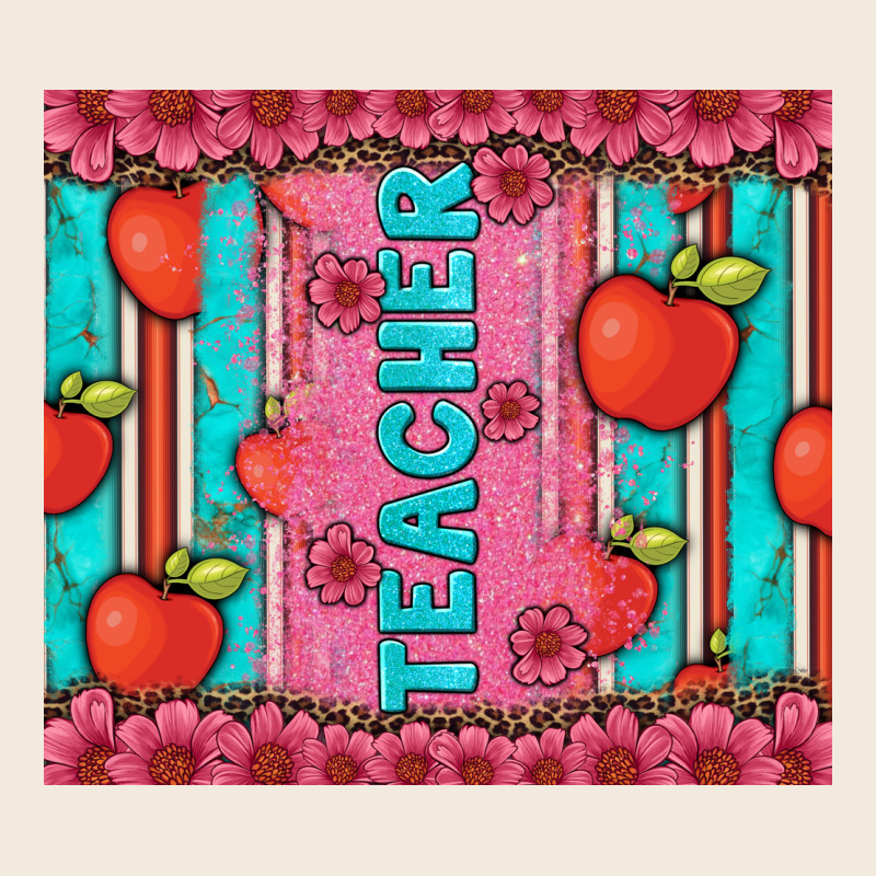 Teacher With  Flower Glitter And Serape Leopard Zipper Hoodie by Artiststas | Teevron