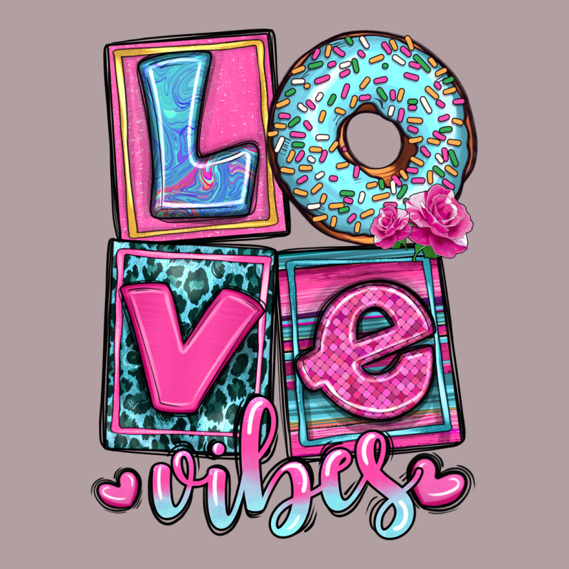 Love Vibes Vintage Hoodie by OliviaCreatesArt | Teevron