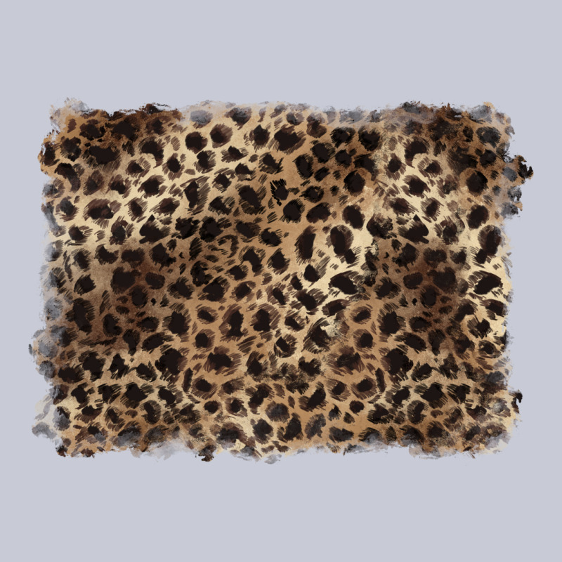 Handdrawn Leopard Pattern Brown Heavyweight Hoodie by BarkalooDesign | Teevron
