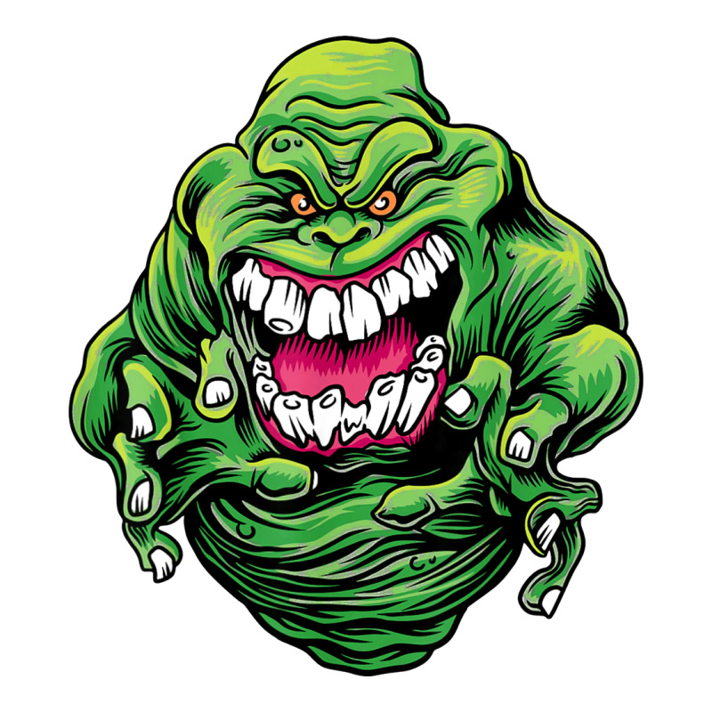 Halloween Green Slimer Ghost Heavyweight Hoodie by longCreatives | Teevron