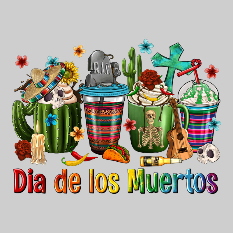 Mexican Dia De Los Muertos Coffee Cups Premium Tee by texasbilliewilder | Teevron