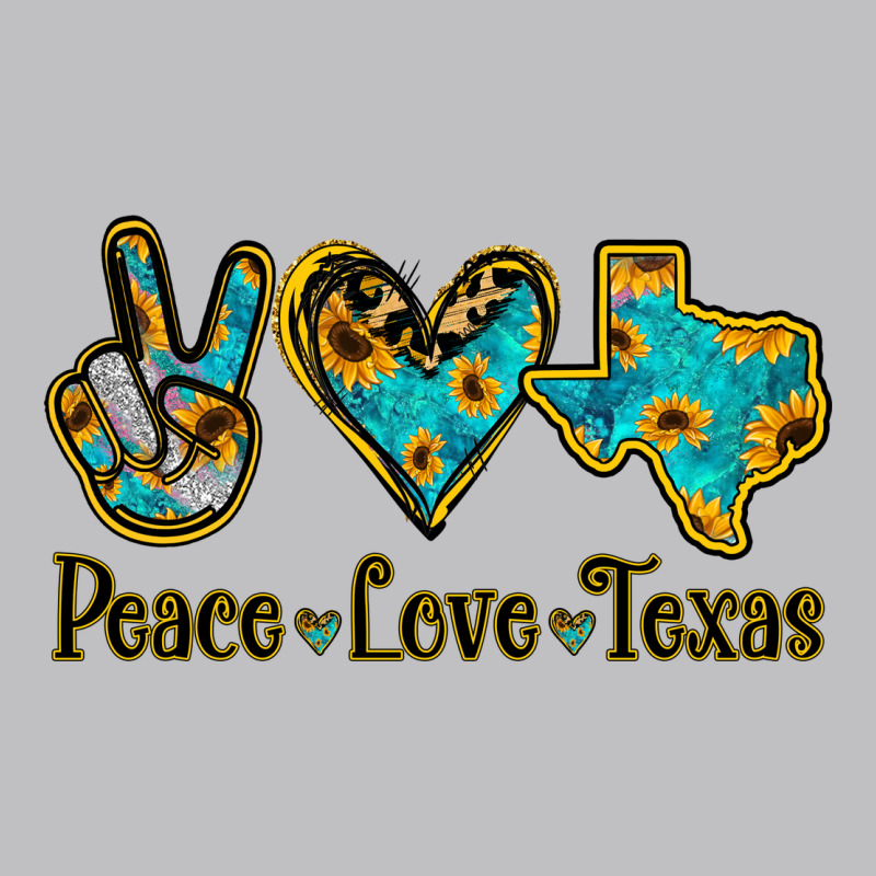 Peace Love Texas Long Sleeve Tee by Jasminsmagicworld | Teevron