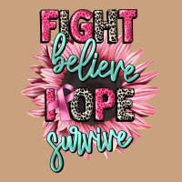 Fight Believe Hope Survive Cancer Awareness Vintage Tee | Teevron