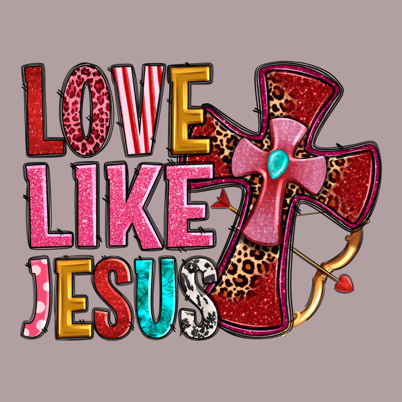 Love Like Jesus Vintage Hoodie by OliviaCreatesArt | Teevron