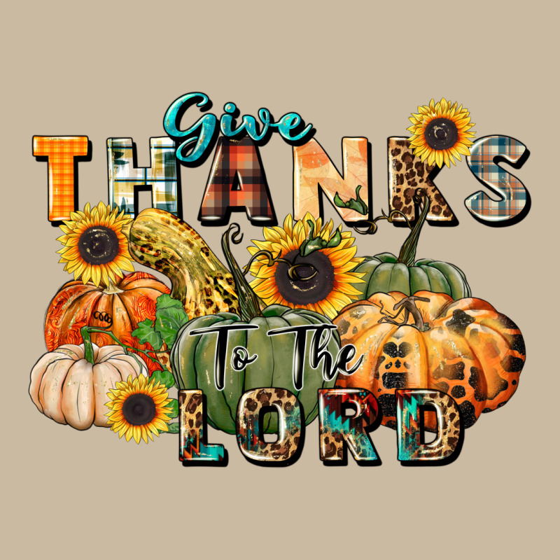Give Thanks To The Lord Long Sleeve Tee by FaDigitalArtStudio | Teevron