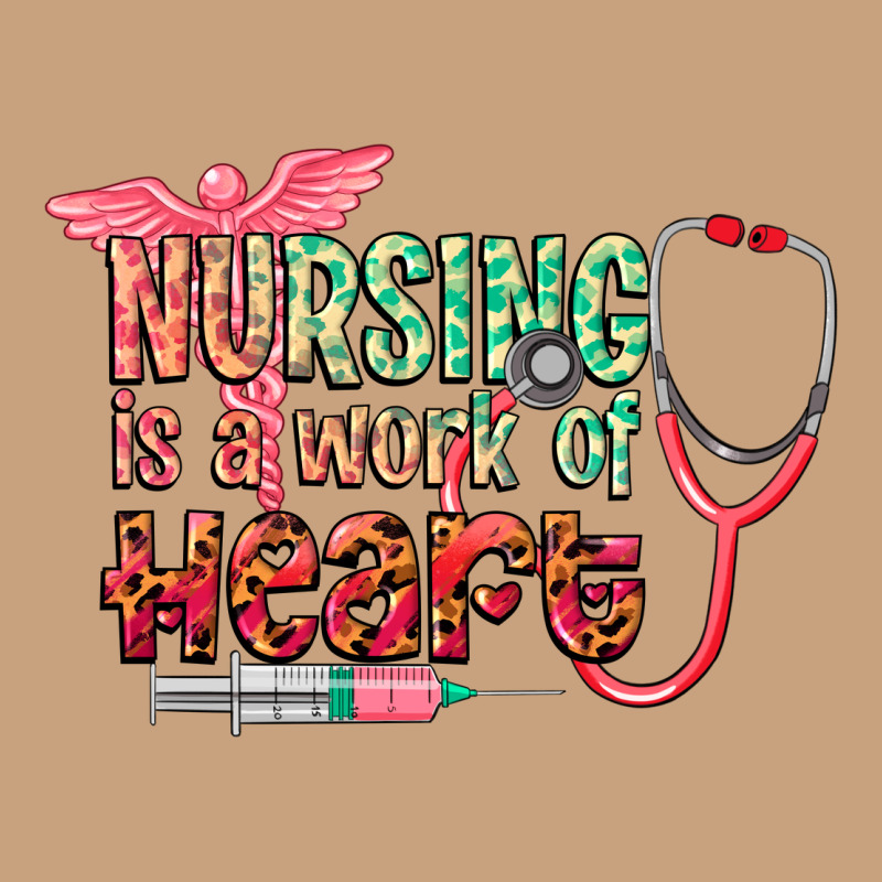 Nursing Is A Work Of Heart Vintage Tee by CowGirlArtShop | Teevron