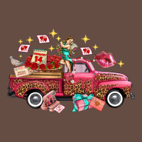 Western Valentines Day Truck Photography Love Side Long Sleeve Tee | Teevron