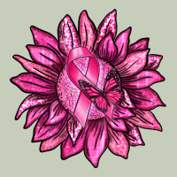 Breast Cancer Sunflower Ladies Tee | Teevron