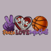 Peace Love Basketball Vintage Tee | Teevron
