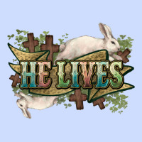He Lives Easter Day Urban Heavy Tee | Teevron