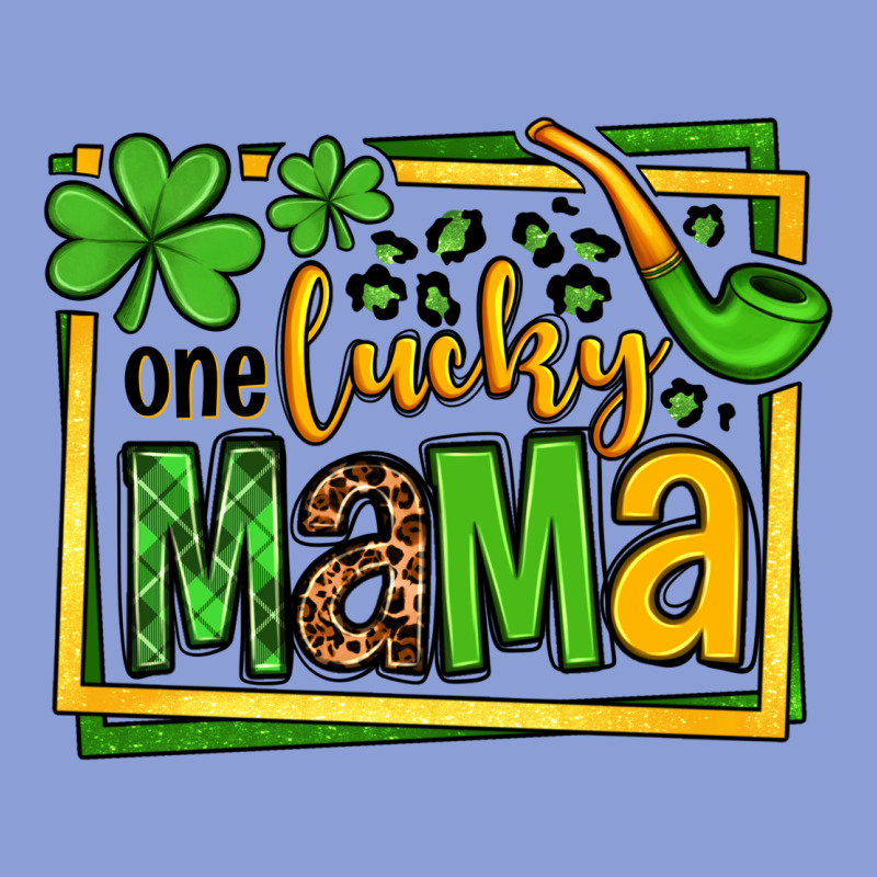 One Lucky Mama St. Patrick's Long Sleeve Tee by OliviaCreatesArt | Teevron