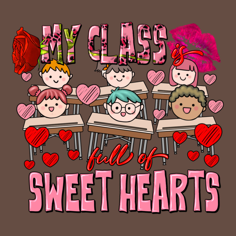 Valentine's Day My Class Is Full Of Sweet Hearts Long Sleeve Tee by FaDigitalArtStudio | Teevron