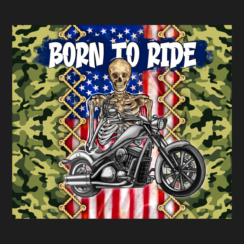 Born To Ride Classic Tee by TumblerDesignByShophia | Teevron
