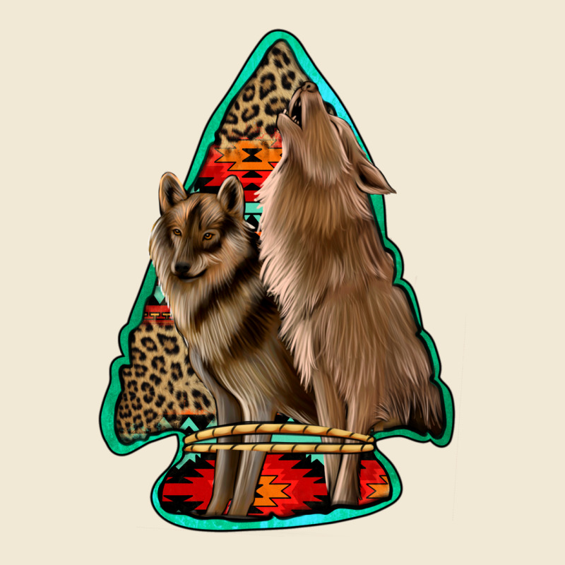 Howling Wolves Arrowhead Premium Tee by Jasminsmagicworld | Teevron