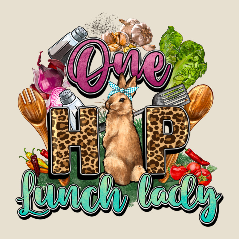 One Hip Lunch Lady Easter Day Urban Heavy Tee by HowdyJamesFarm | Teevron