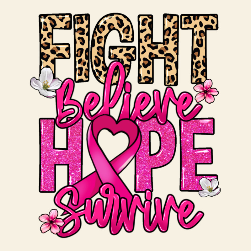 Fight Believe Hope Survive Cancer Awareness Vintage Tee by HowdyJamesFarm | Teevron