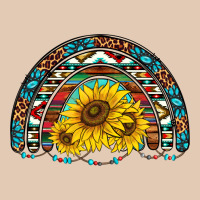 Western Sunflowers Aztec Leopard Serape  Rainbows Urban Hoodie | Teevron