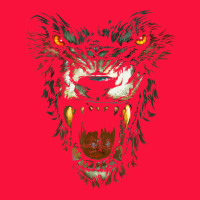 Werewolf Face Lycan Gothic Horror Occult Scary Halloween Classic Tee | Teevron