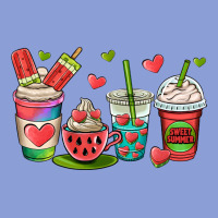 Watermelon Summer Coffee Cups Long Sleeve Tee | Teevron