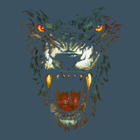 Werewolf Face Lycan Gothic Horror Occult Scary Halloween Urban Heavy Tee | Teevron