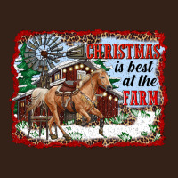 Christmas Is Best At The Farm Heavy Core Tee | Teevron
