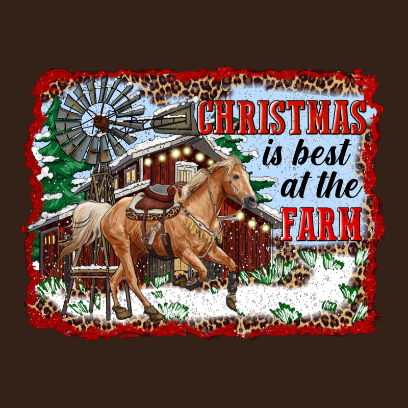 Christmas Is Best At The Farm Heavy Core Tee by RanaPortraitStore | Teevron