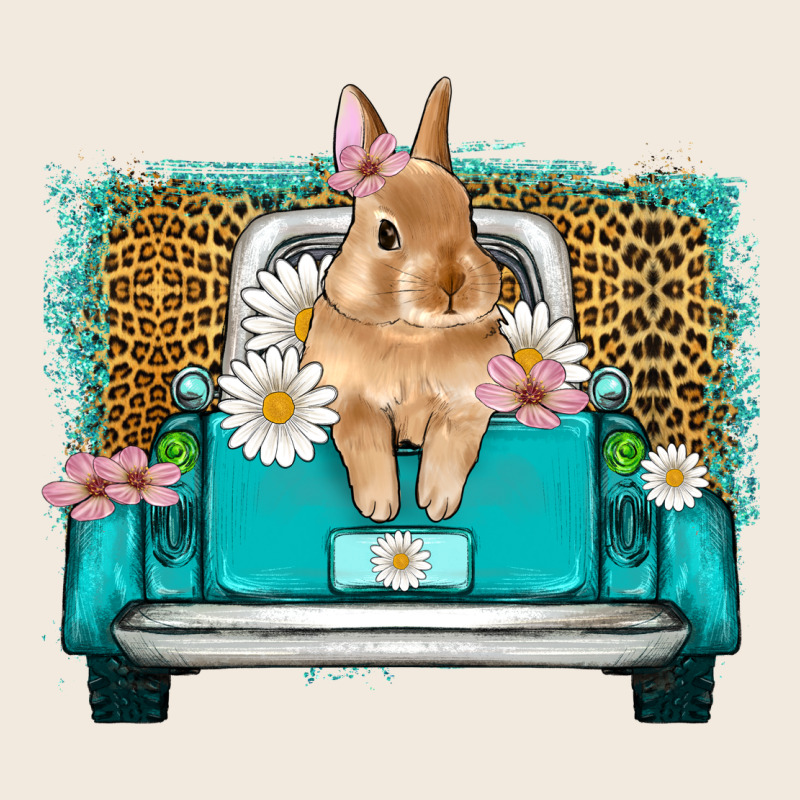 Easter Bunny Truck Zipper Hoodie by Artiststas | Teevron