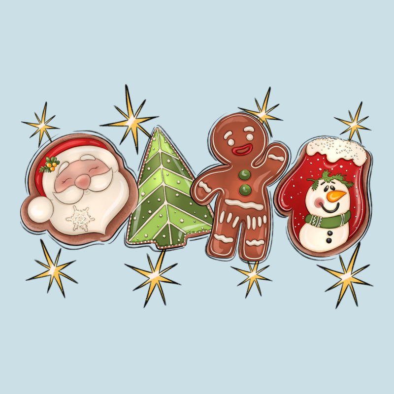 Christmas Gingerbread Cookies Ladies Tee by texasbilliewilder | Teevron