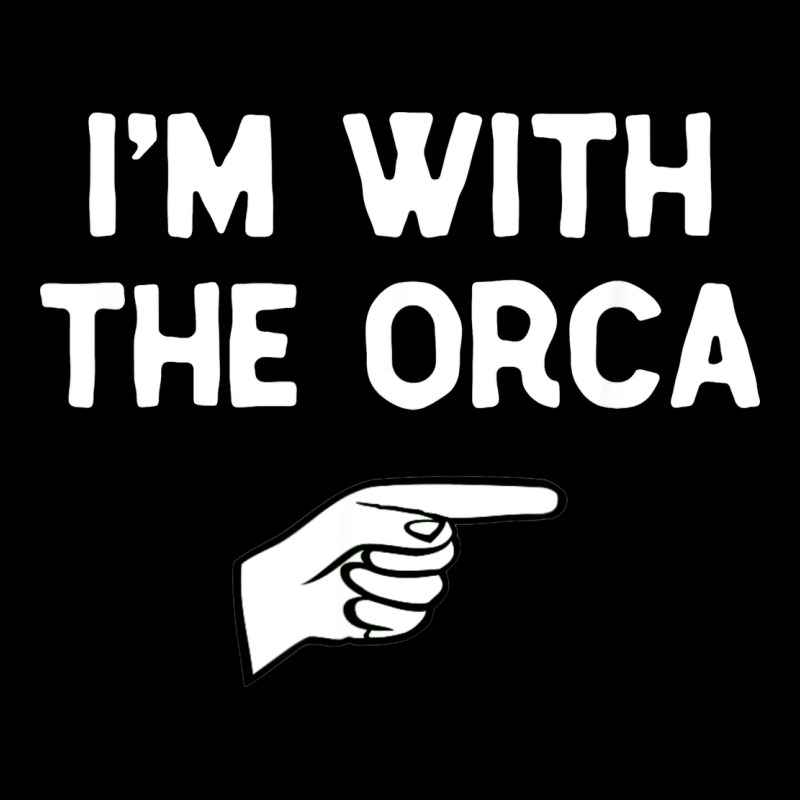 Im With The Orca Costume Halloween Matching Party Heavy Core Tee by longCreatives | Teevron