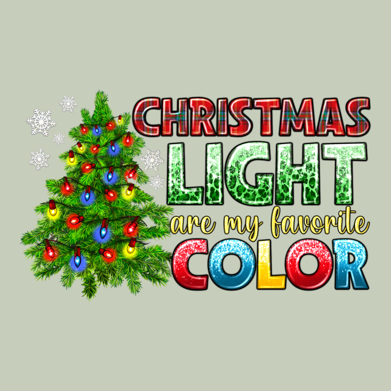 Christmas Light Are My Favorite Color Ladies Tee by NancyCooperArtShop | Teevron