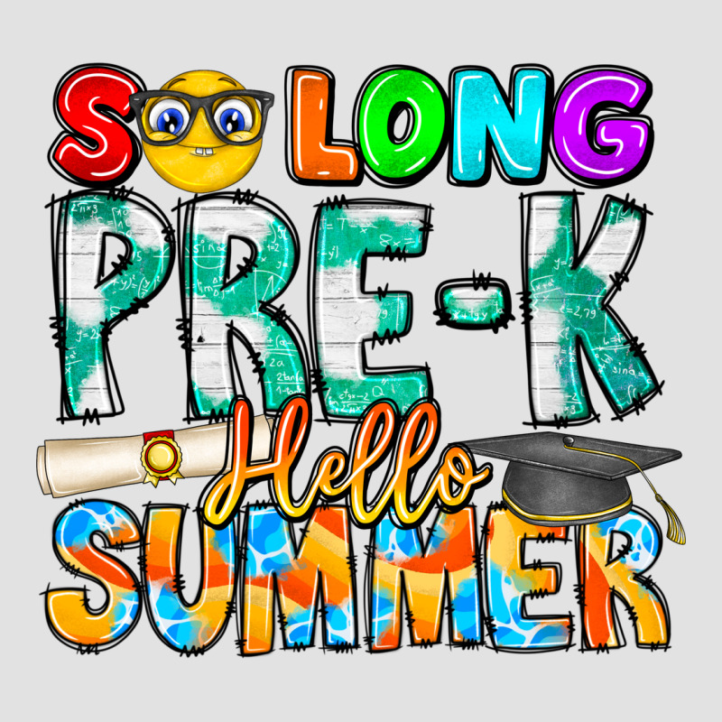 So Long Pre K Hello Summer Premium Hoodie by CowhideDigitalArt | Teevron
