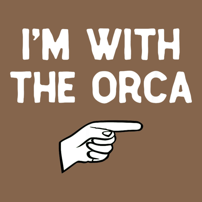 Im With The Orca Costume Halloween Matching Party Premium Tee by longCreatives | Teevron