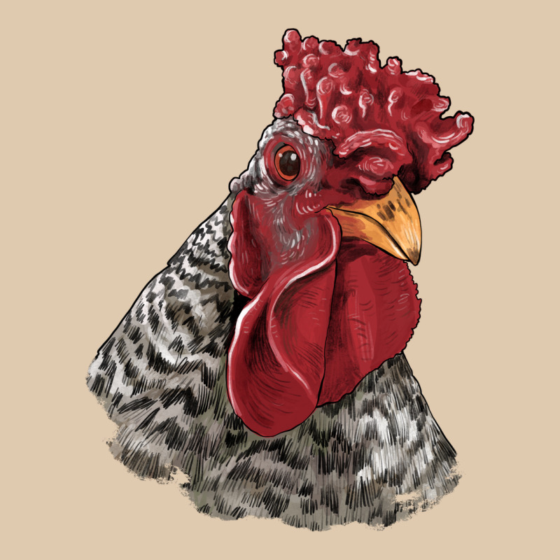 Dominique Rooster Head Heavyweight Sweatshirt by LillyAllenDesigns | Teevron