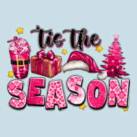 Pink 'tis The Season Christmas Ladies Tee | Teevron