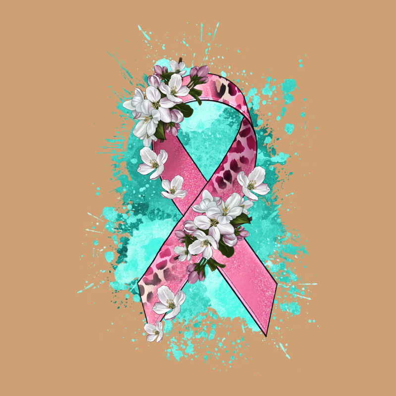 Cancer Ribbon Vintage Tee by CowGirlArtShop | Teevron