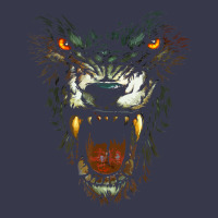 Werewolf Face Lycan Gothic Horror Occult Scary Halloween Long Sleeve Tee | Teevron