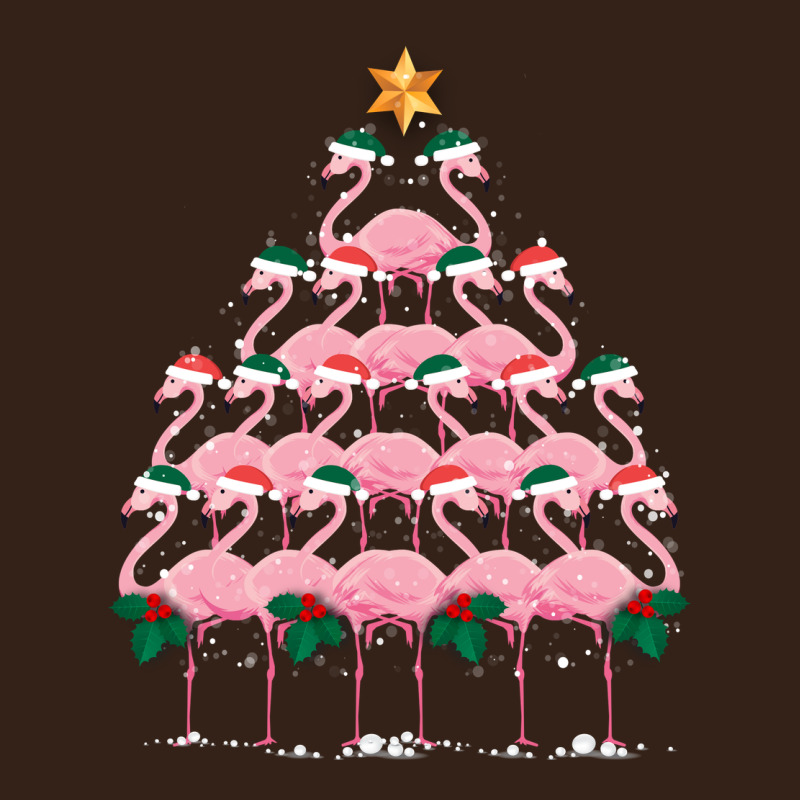 Christmas Tree Flamingo Heavy Core Tee by Bettercallsaul | Teevron