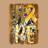 Finding The Cure Starts With Hope Childhood Cancer Awareness  With Bac Vintage Tee | Teevron