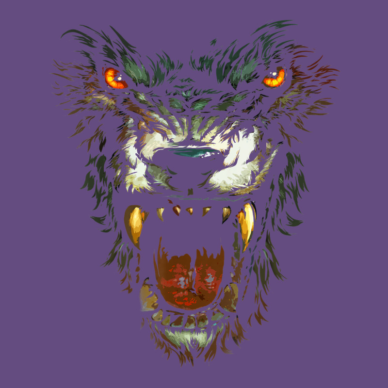 Werewolf Face Lycan Gothic Horror Occult Scary Halloween Vintage Hoodie by longCreatives | Teevron
