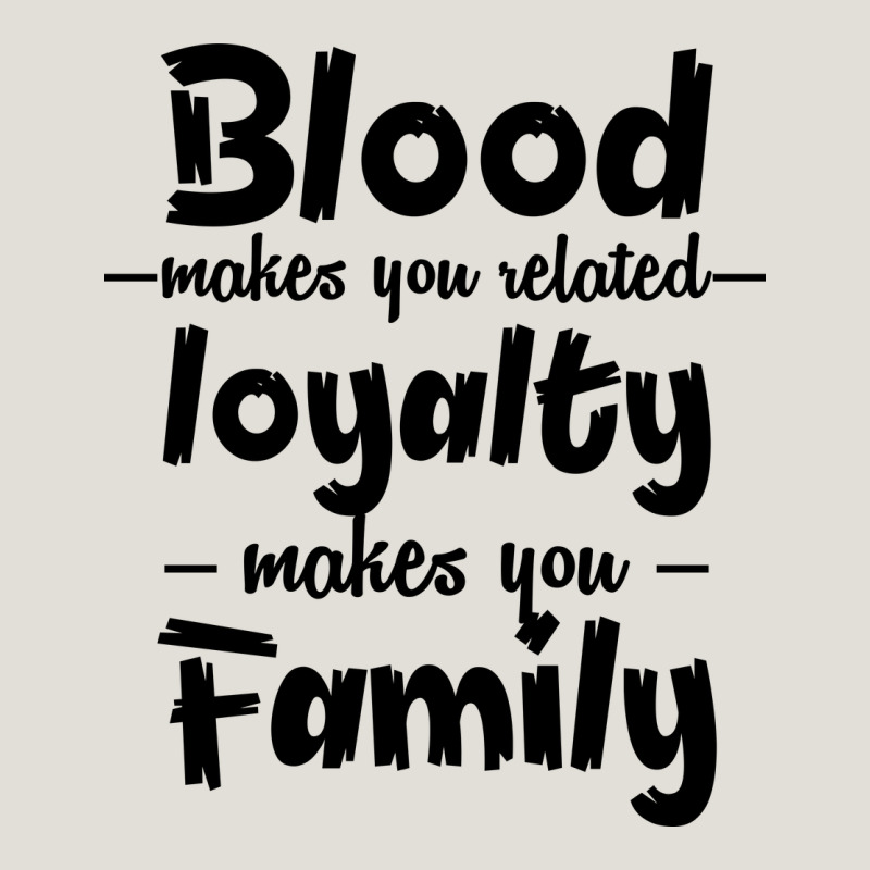 Blood Makes You Related Makes You Family Heavy Core Tee by Bettercallsaul | Teevron